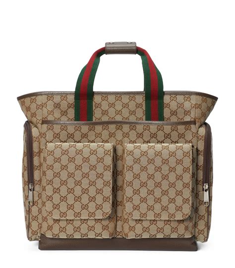 gucci changing bag|authentic gucci diaper bag.